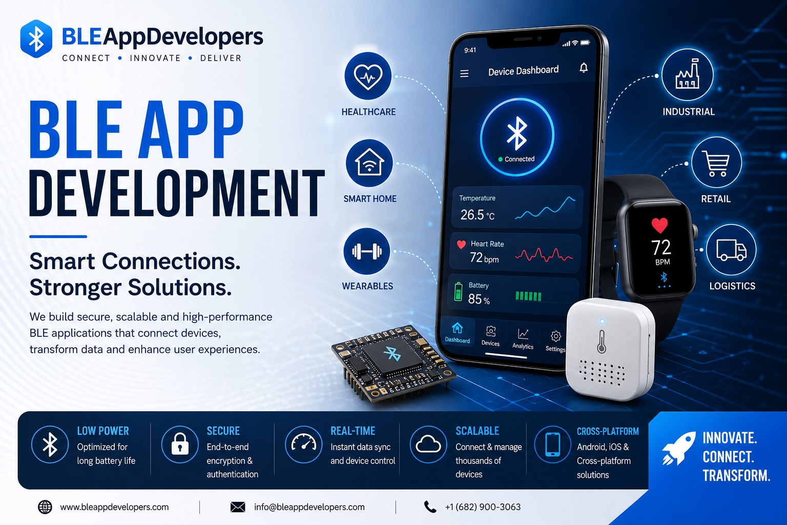 BLE App Development: Building Intelligent Connected Applications with Bluetooth Low Energy