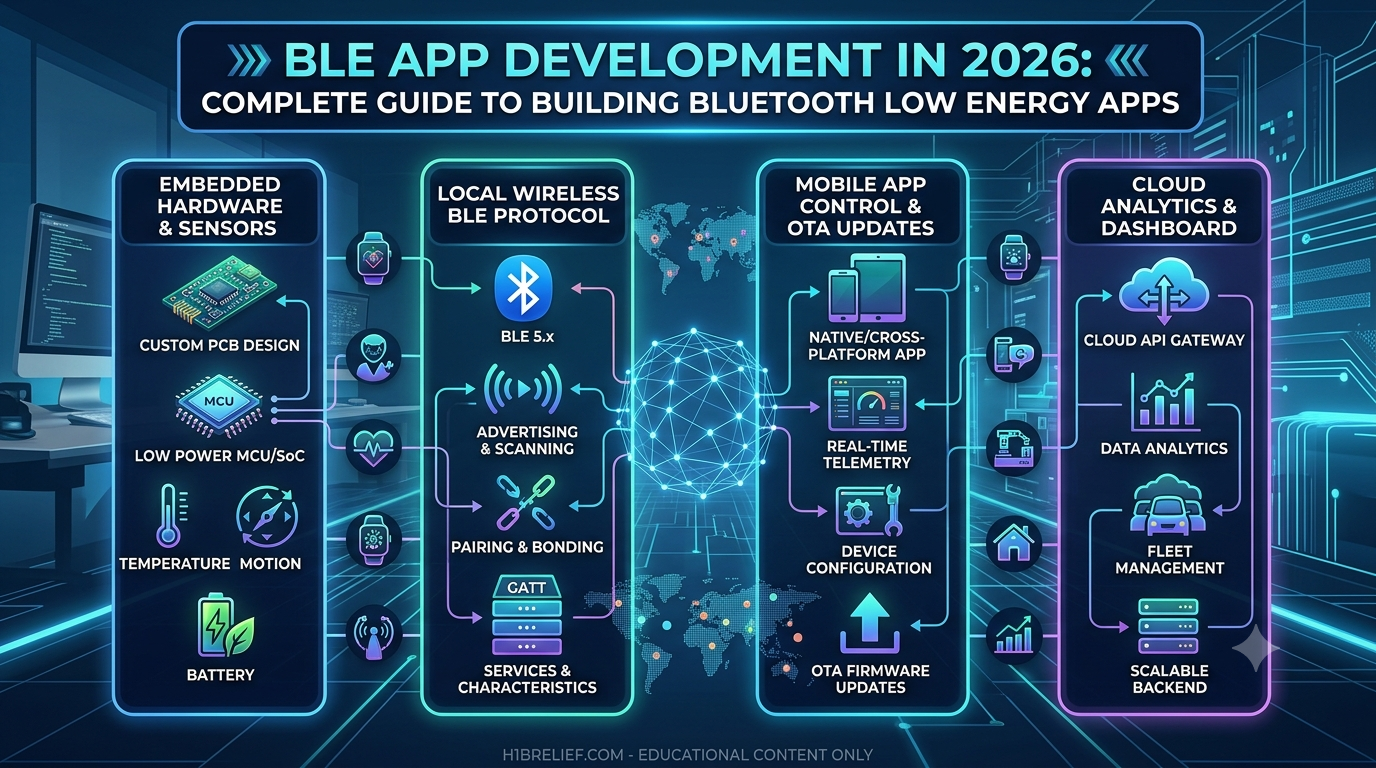 BLE App Development in 2026: Complete Guide to Building Bluetooth Low Energy Apps